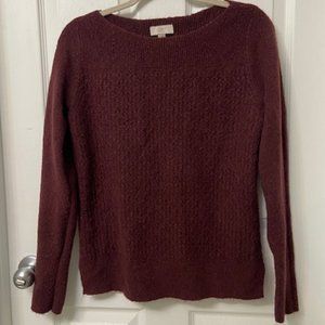 Plum LOFT sweater
